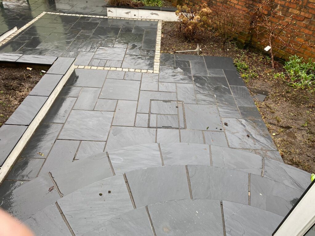 patio construction Bridgend