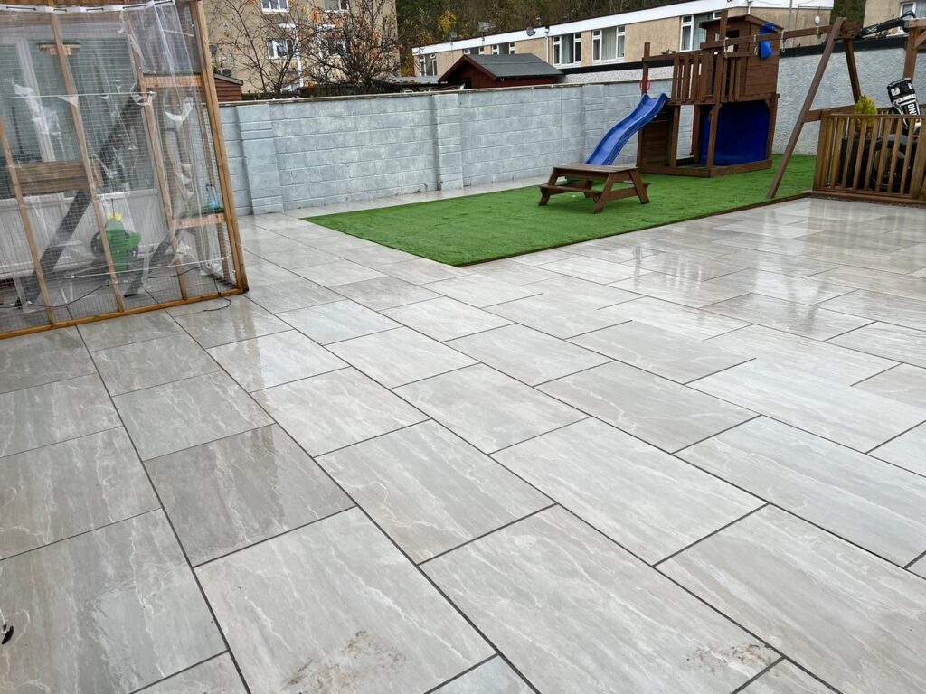 Patio Paving Project Completed in St Mellon